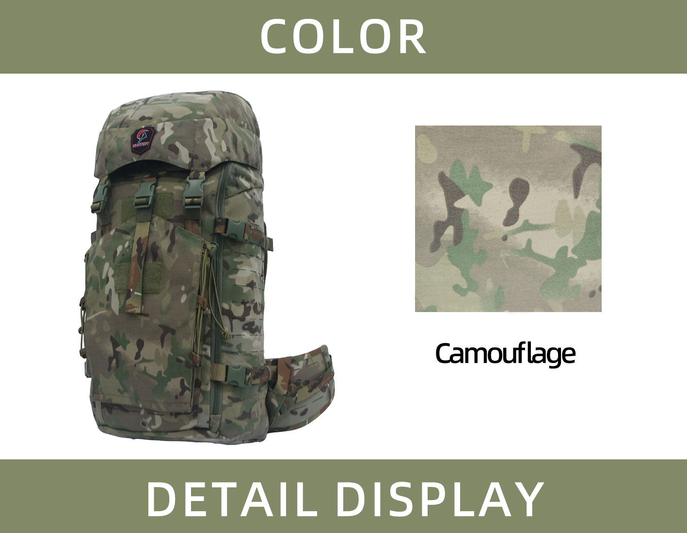 modular tactical backpack with detachable compartments MOLLE system modular tactical backpack with detachable compartments MOLLE system