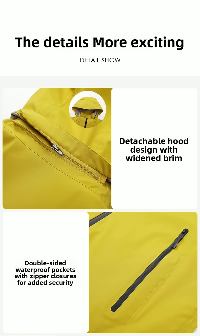 waterproof outdoor jacket with zipper pockets and hood waterproof outdoor jacket with zipper pockets and hood