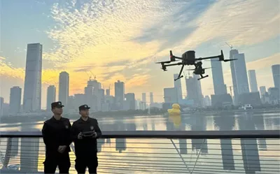 UAV monitoring and security patrol system for police surveillance operations