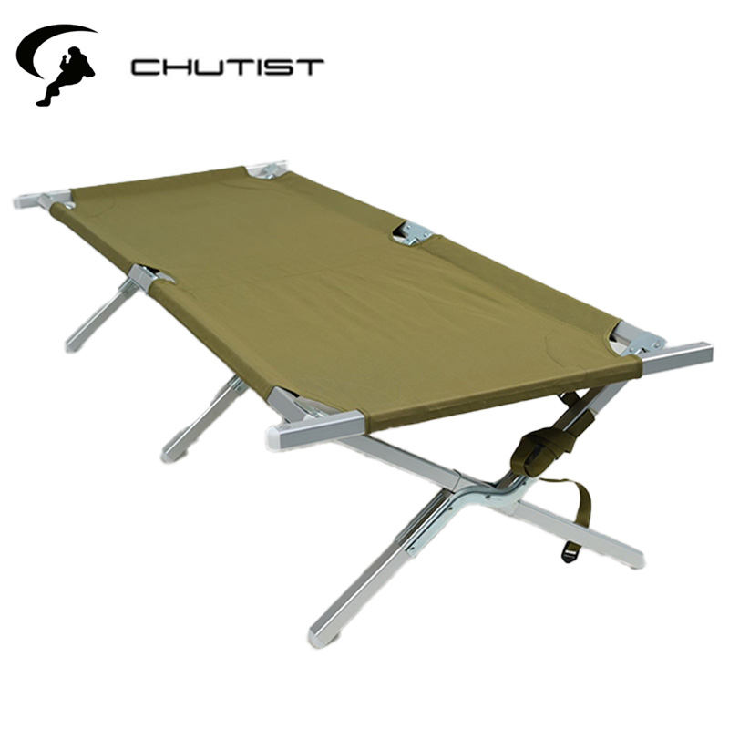 Ultralight camp cot used for lightweight backpacking and outdoor camping trips