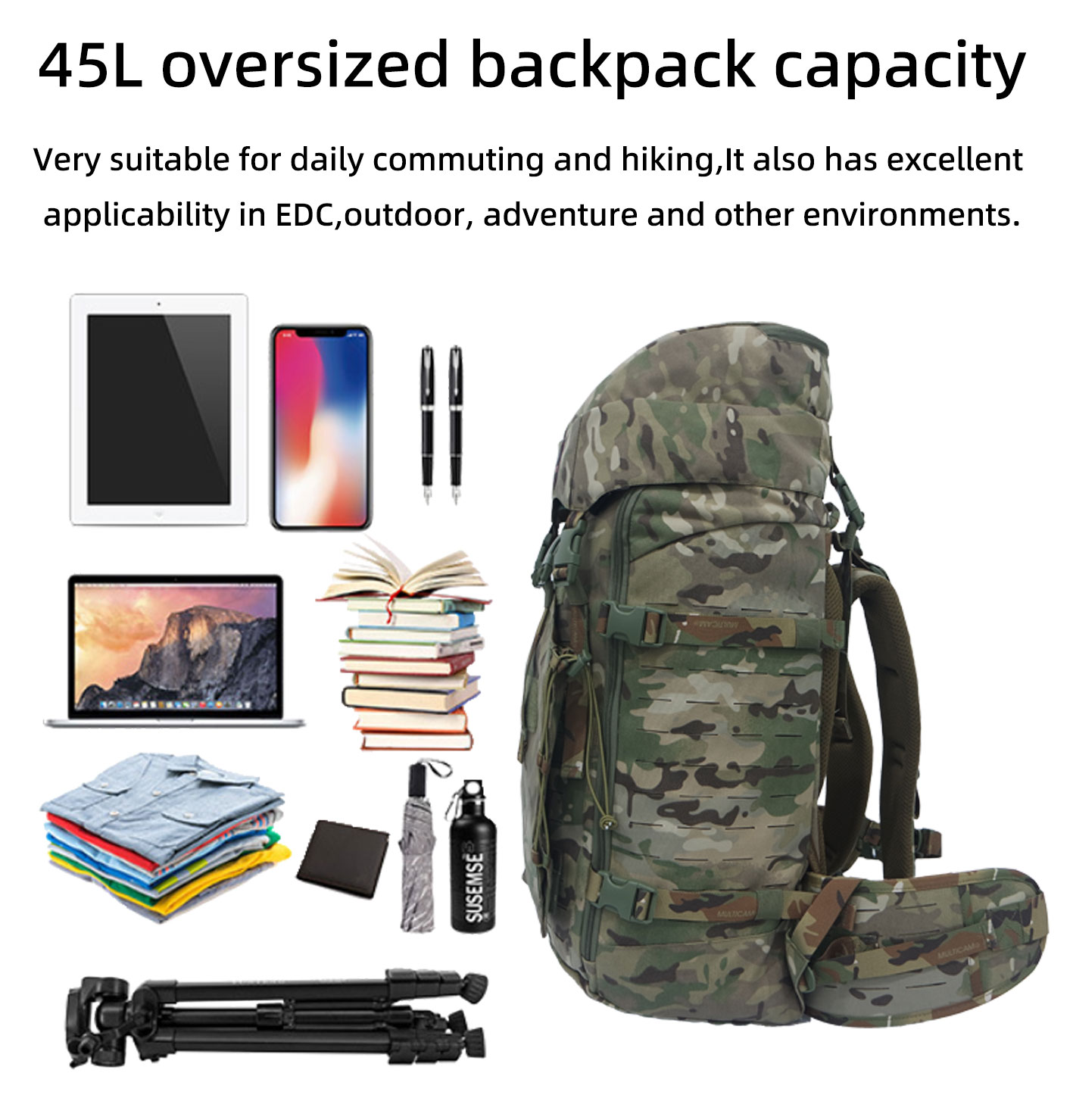 An illustrated overview of waterproof sports backpack for outdoor adventures, highlighting the main principles and key consid