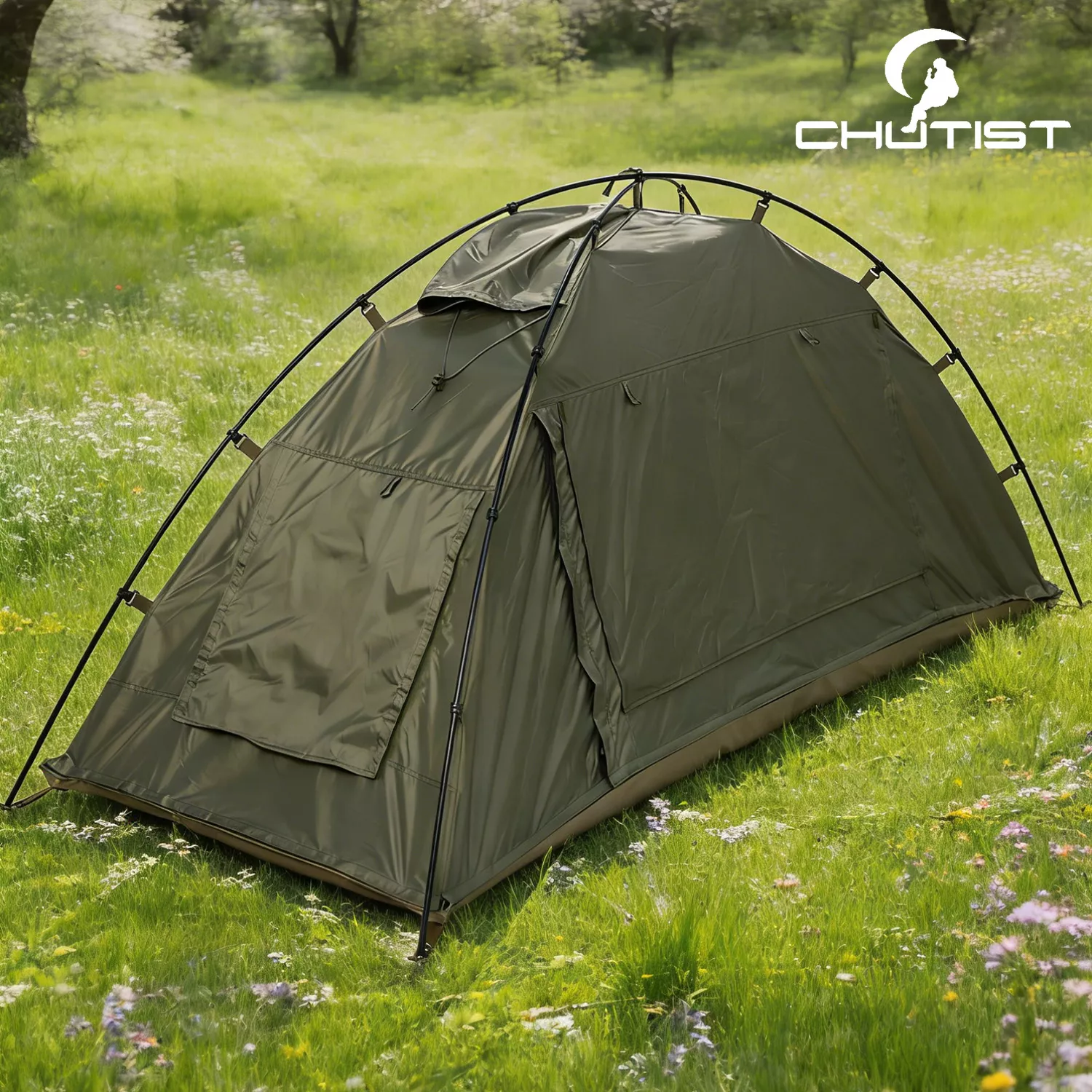 Chutist Canopy Tent Waterproof Camping Tent for Outdoor Use