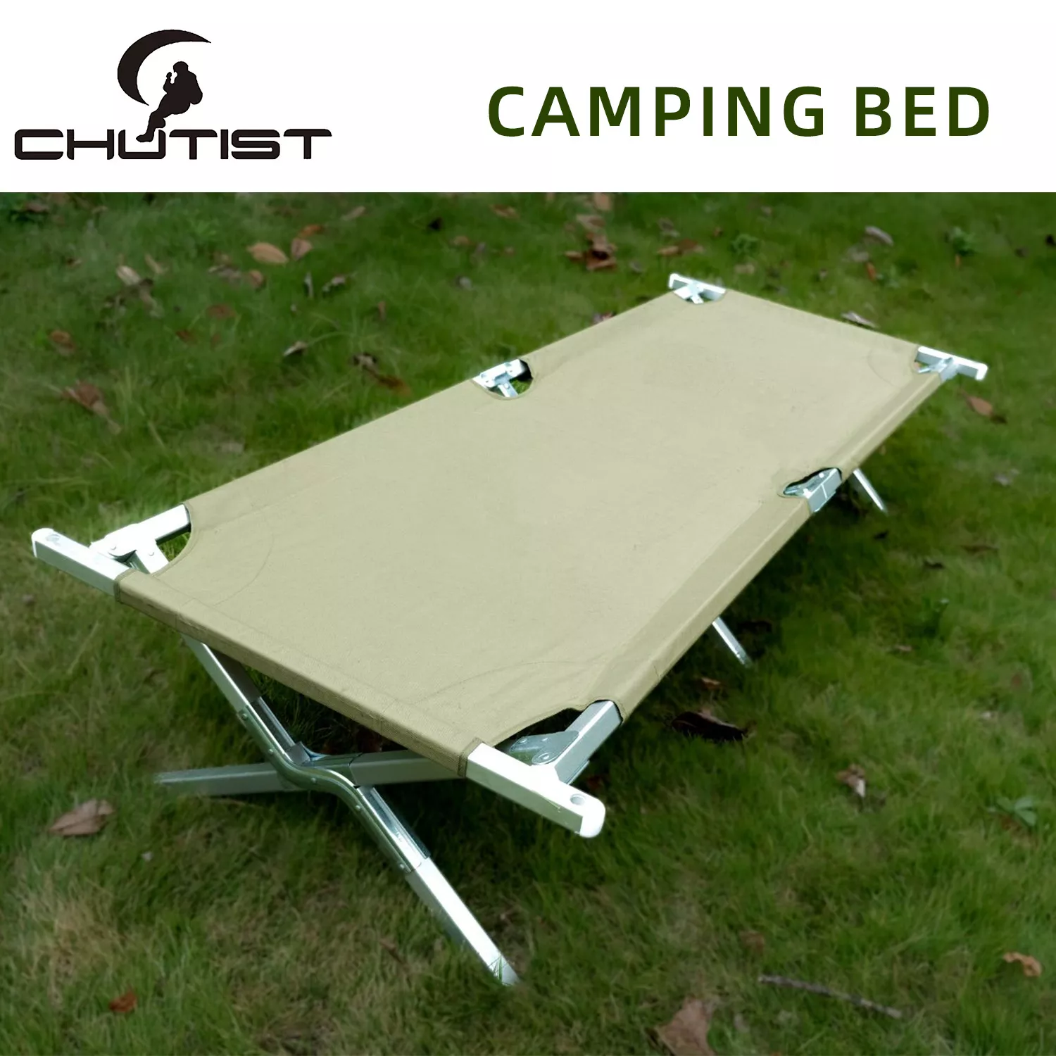 Chutist Foldable Camp Cot Military Cot Bed
