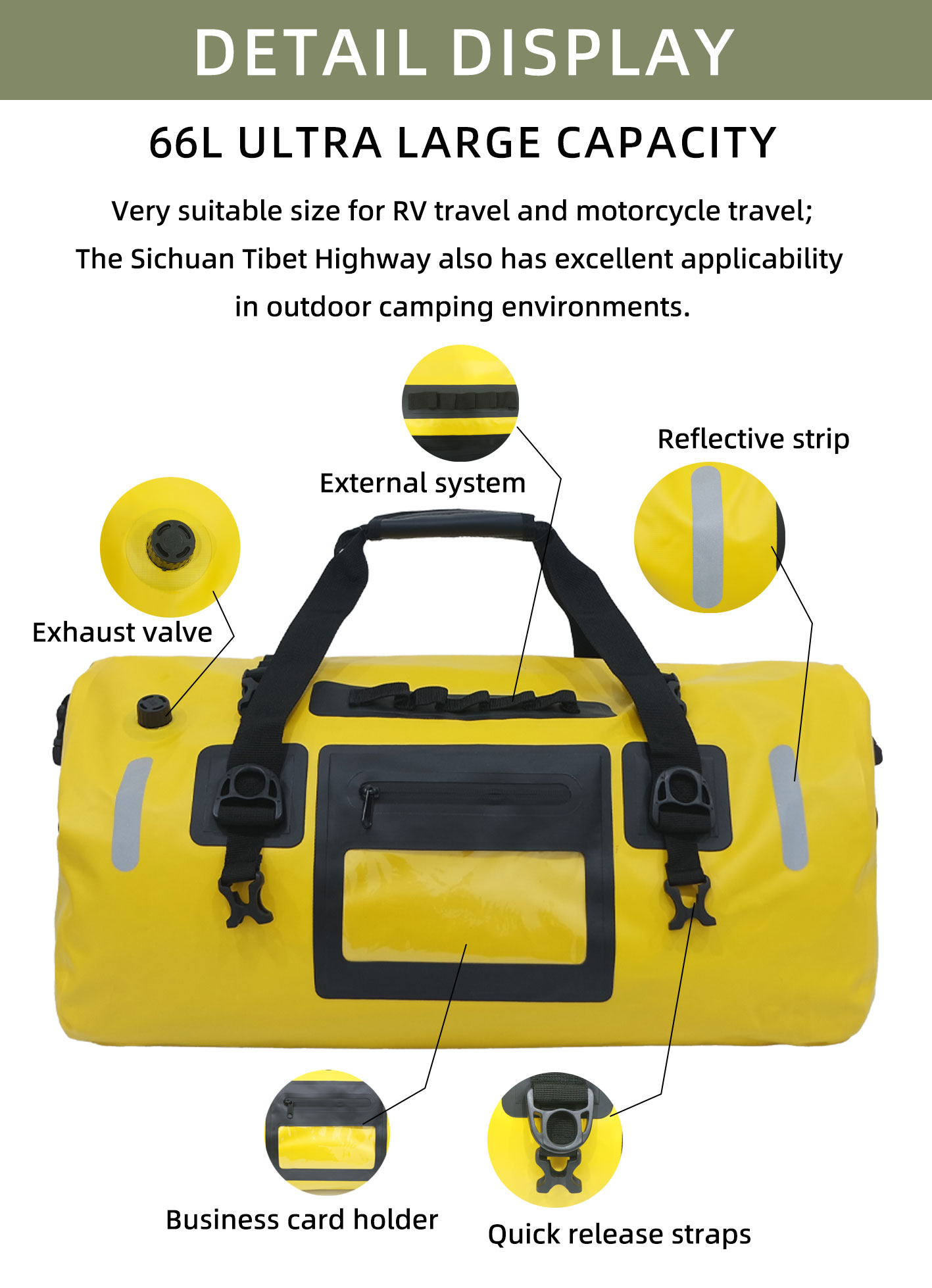 camping waterproof bag