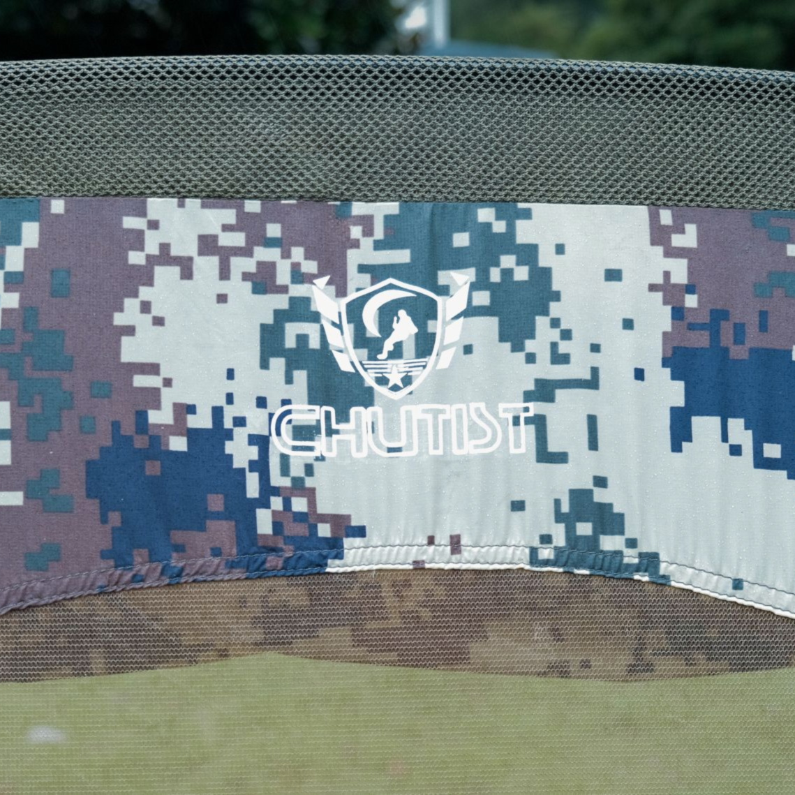Chutist Camouflage Tent Waterproof Military Solo Tent with Aluminum Frame