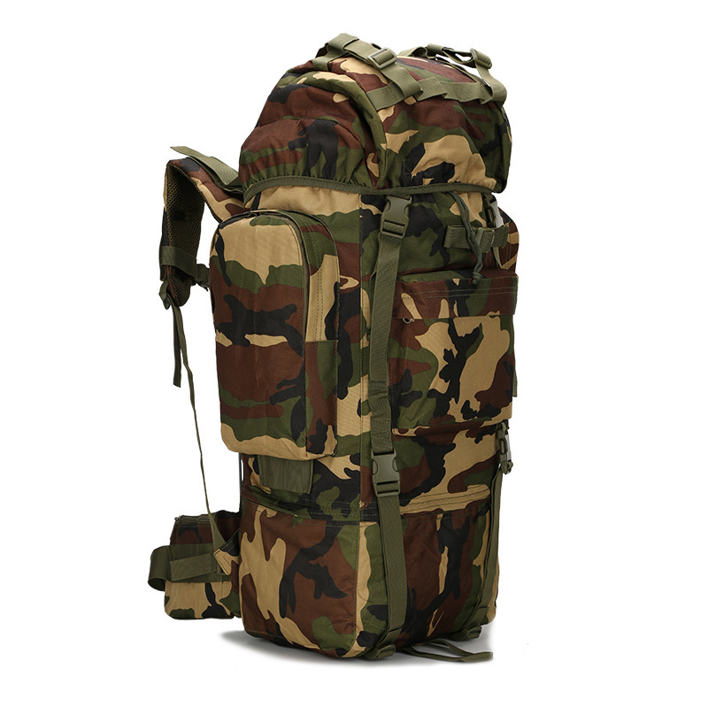 Chutist 65L big tactical backpack with large capacity for heavy duty outdoor missions