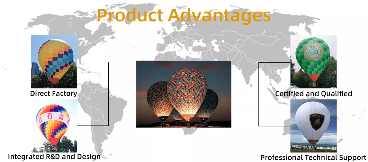 educational hot air balloon for study tours and aviation training programs